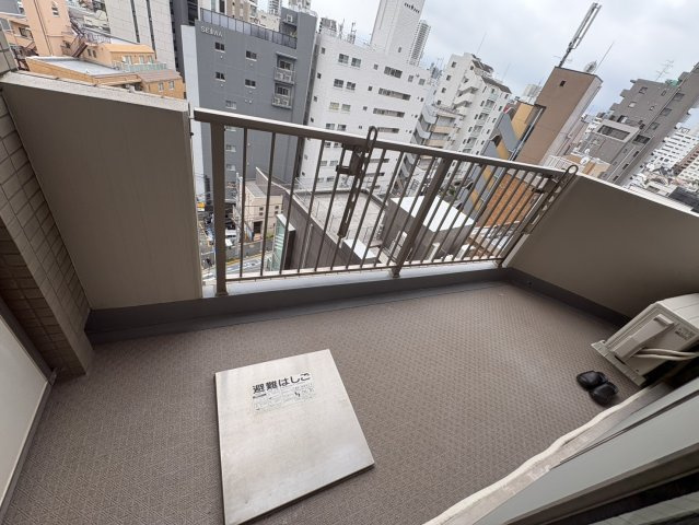 ザ・パームス東中野Ⅱのバルコニー