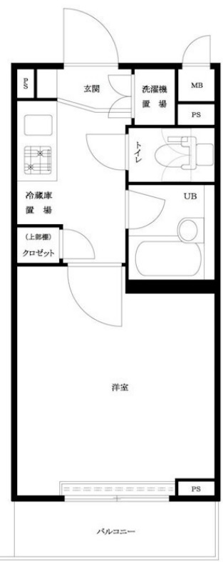 ルーブル大鳥居の間取り|間取り