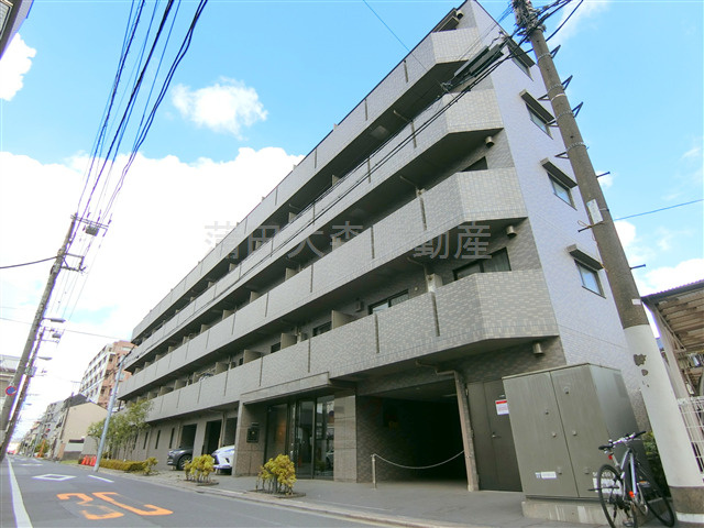 ルーブル大鳥居の外観|2012年2月築　RC鉄筋コンクリート造地上5階建て1K～2DK総戸数79戸の大型分譲賃貸マンション　東京都大田区萩中3丁目オートロック宅配BOXゴミ捨て場付　京急空港線大鳥居駅近！