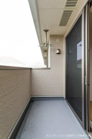 【バルコニー】 | プランドールⅡＢ | 開放的で明るい空間を演出してくれるバルコニーです