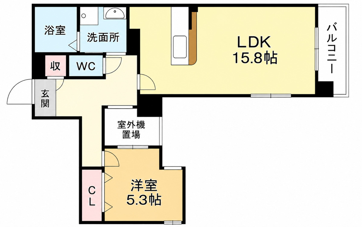 MARKSFORT花畑の間取り