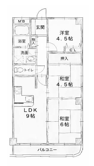 【間取り】 | エル・クニッテル