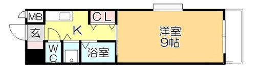 リファレンス久留米駅前の間取り