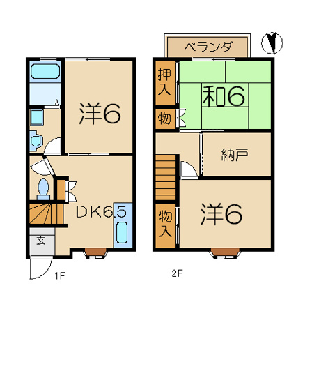 【間取り】 | コーポライズヒル