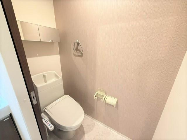 コンパクトで使いやすいトイレです