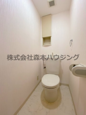 【トイレ】 | 　ラフィネ星田 | 清潔感のあるトイレです