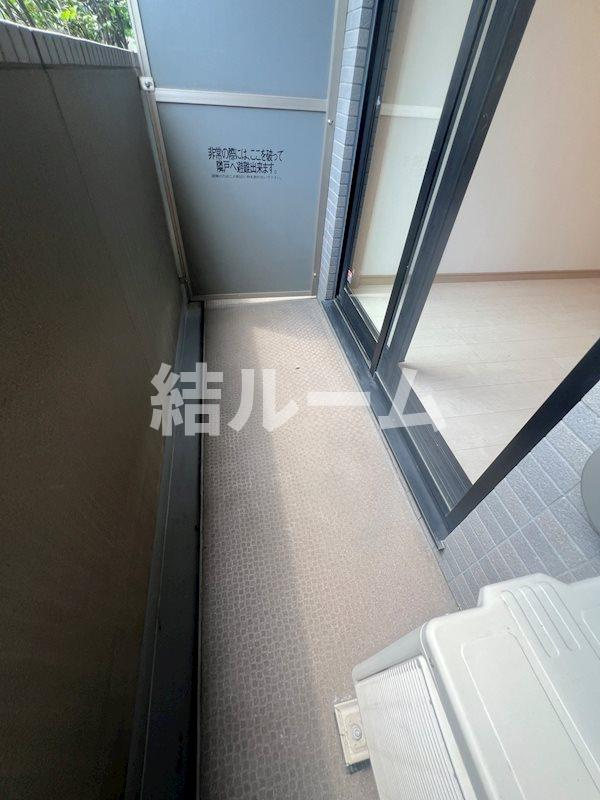中野区鷺宮２丁目の賃貸マンションのバルコニー