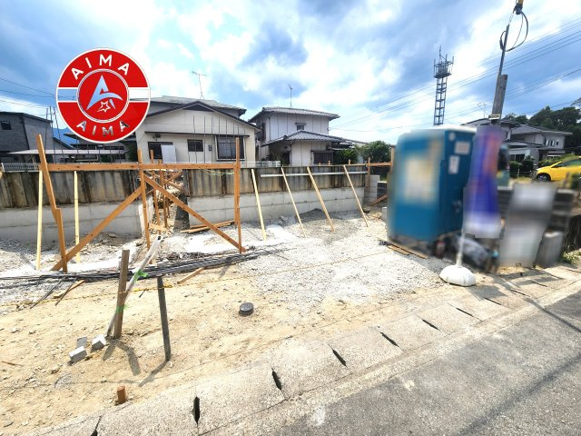 糟屋郡須恵町佐谷第2-2棟（1号棟）の外観|デザイン性のある外観です。