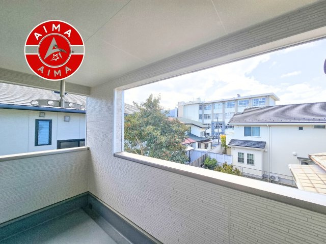 糟屋郡須恵町佐谷第2-2棟（1号棟）の展望|眺望や窓からの景色が良いと、家で過ごす時間も快適です。