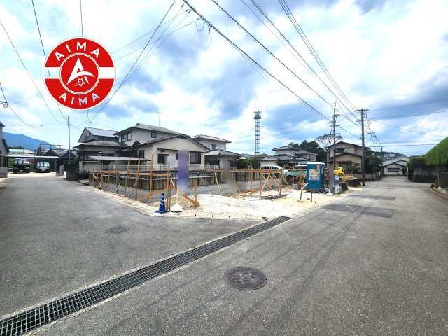 糟屋郡須恵町佐谷第2-2棟（1号棟）の前面道路含む現地写真|見学の時間などお気軽にお問い合わせ下さい。