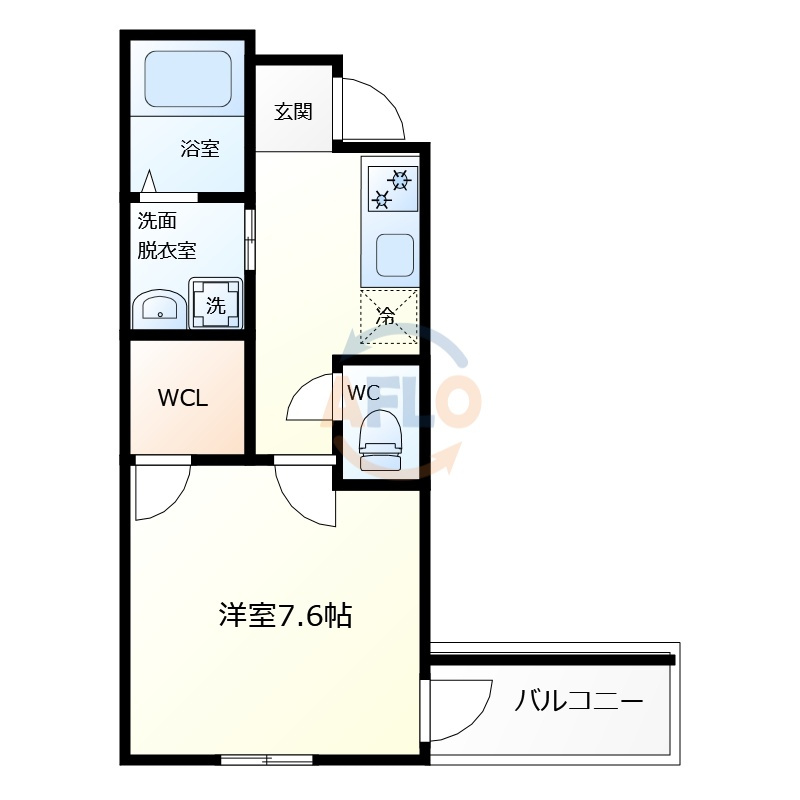 フジパレス中加賀屋Ⅴ番館の間取り|フジパレス中加賀屋Ⅴ番館　間取り