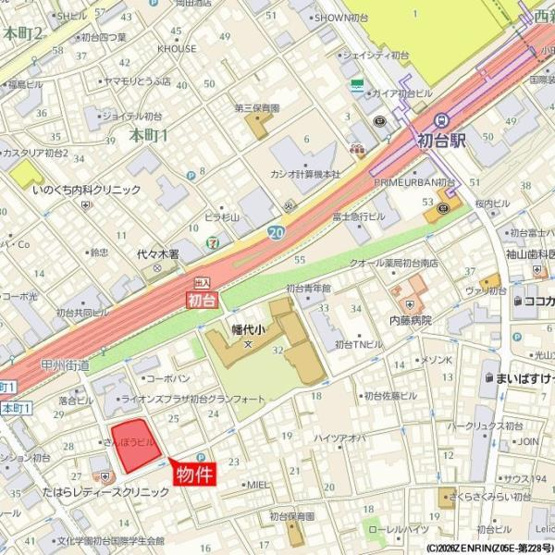 【地図】 | プラウド代々木初台