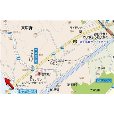 【地図】 | アムール琴2(アムールコトツー)