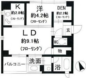 【間取り】 | パークホームズ覚王山　EAST