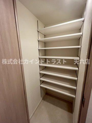 スプランディッド梅田グランノースの収納|たっぷりとした収納スペースです