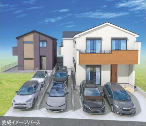 横浜市栄区長沼町 新築戸建て【仲介手数料無料】カースペース2台