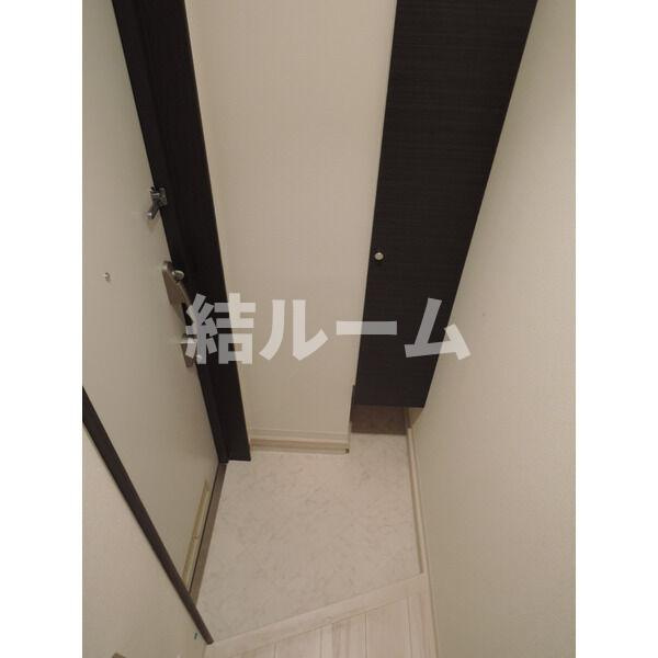 文京区目白台３丁目のアパートの玄関