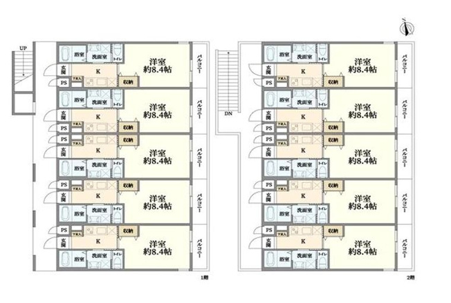 【間取り】 | 横浜市戸塚区戸塚町アパート