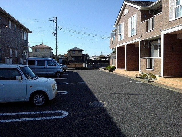 グレイスフルＢの駐車場|駐車場完備です