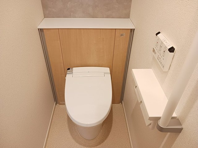 クラッシーコートのトイレ|コンパクトで使いやすいトイレです