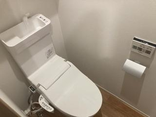Prendre（プランドール） B棟のトイレ|ゆったりとした空間のトイレです
