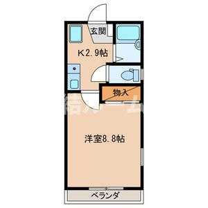 練馬区桜台６丁目のアパートの間取り