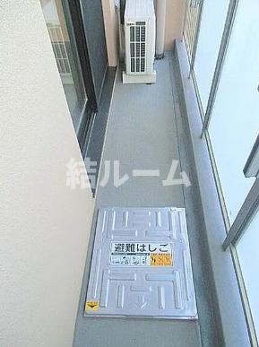 豊島区東池袋４丁目の賃貸マンションのバルコニー|別号室参考写真