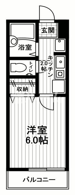 板橋区小茂根１丁目のアパートの間取り
