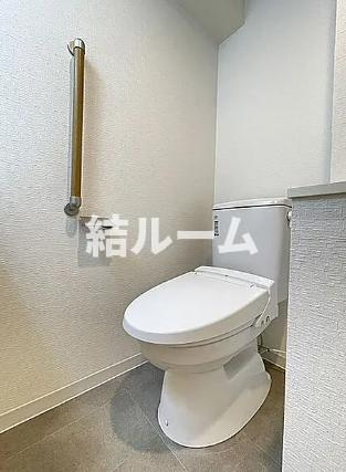 板橋区大山金井町の賃貸マンションのトイレ