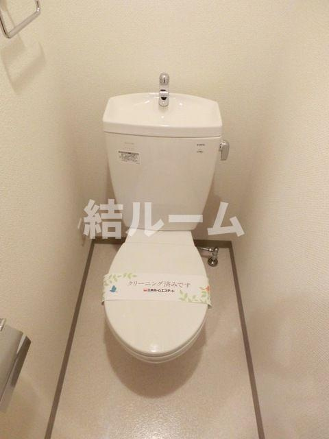 中野区大和町２丁目の賃貸マンションのトイレ