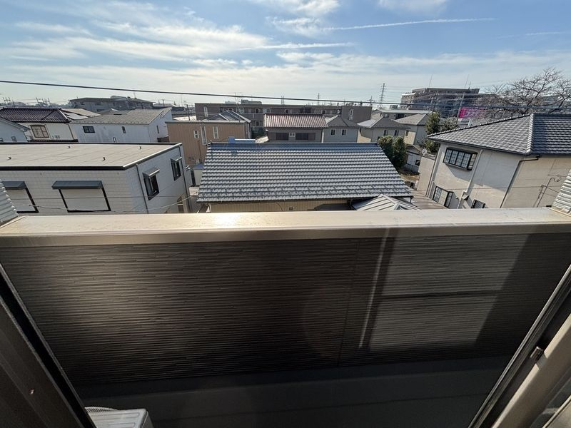 ウィングガーデン吉野町のバルコニー