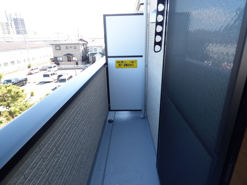 AJ八潮NorthⅠのバルコニー