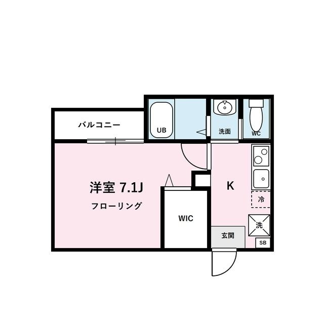 キャメル与野本町Ⅳ の間取り