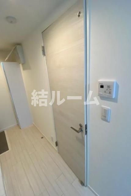 板橋区氷川町のアパートの玄関
