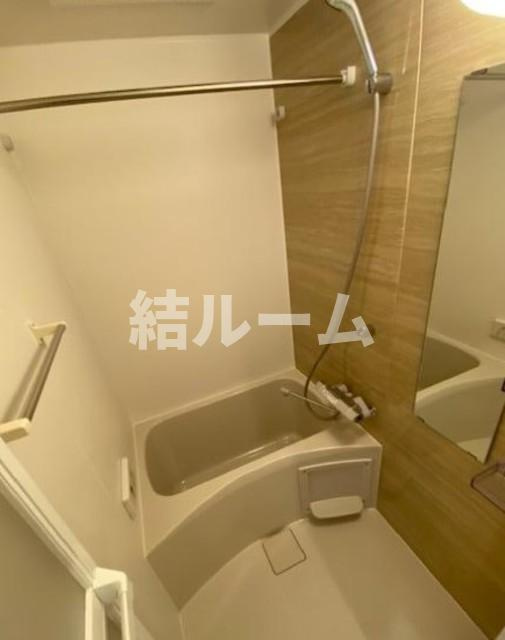 板橋区氷川町のアパートの浴室