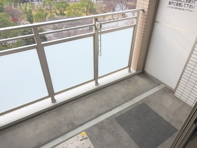 【バルコニー】エンクレスト天神シティ 