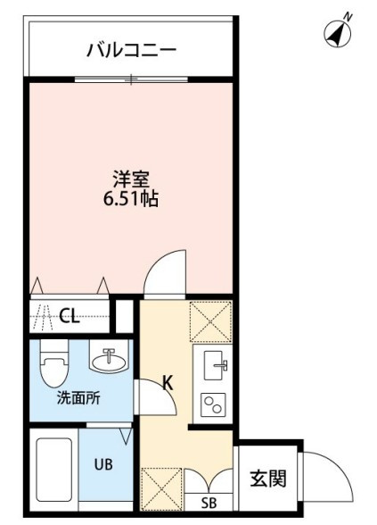 プレジールの間取り