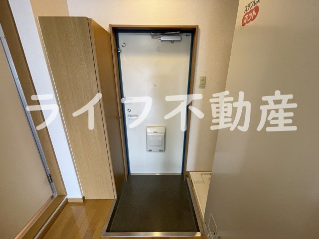 新深江池田マンションの玄関|ゆったりとした玄関です