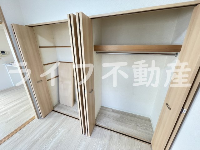 ラフィーネ今里の収納|専用の収納スペースです