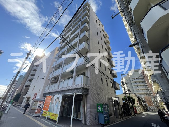 ラフィーネ今里の外観|外観は落ち着いています