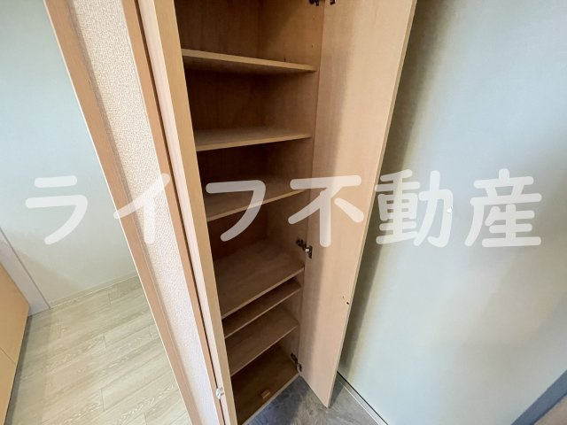 ラフィーネ今里の収納|専用の収納スペースです