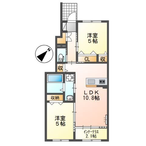Manaの間取り