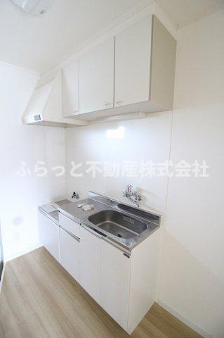 いぶきの丘ハイムパート1のキッチン|お料理しやすいキッチンです