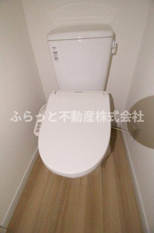 いぶきの丘ハイムパート1のトイレ|シンプルで使いやすいトイレです