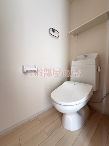 Manaのトイレ|落ち着いた色調のトイレです