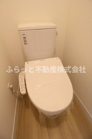 いぶきの丘ハイムパート1のトイレ|落ち着いたトイレです