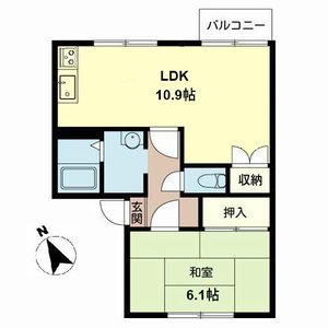 KOSHINハイツの間取り