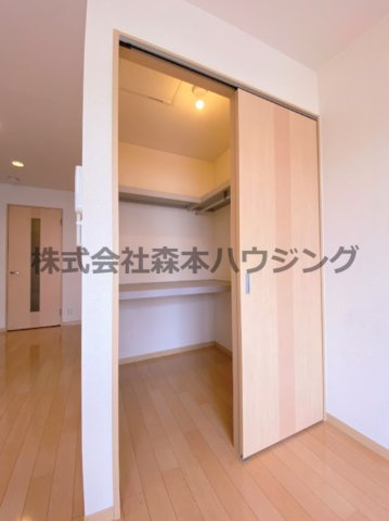 【収納】 | 　シャーメゾン岡山B棟 | ウォークインクローゼットです