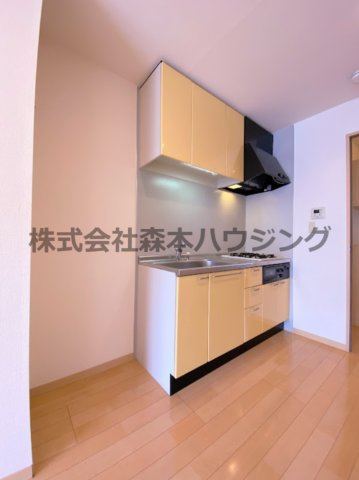 【キッチン】 | 　シャーメゾン岡山B棟 | 使いやすいキッチンです