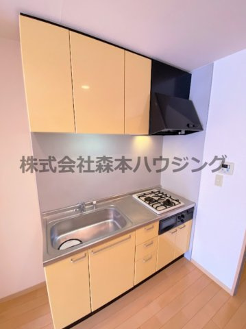 【キッチン】 | 　シャーメゾン岡山B棟 | お料理しやすいキッチンです
